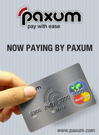 Deposit to your casiino account using Paxum wallet